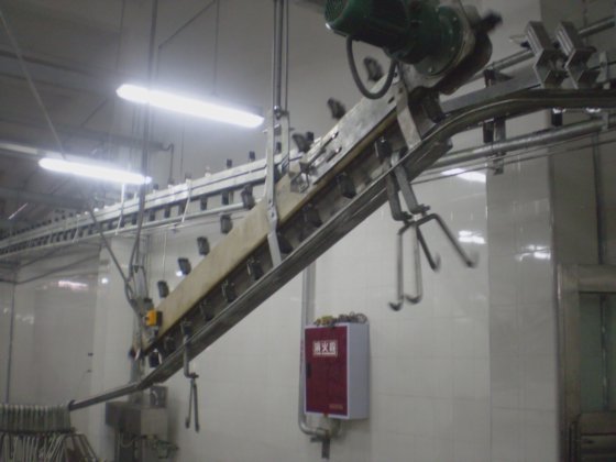 生猪屠宰设备的管轨滑轮钩