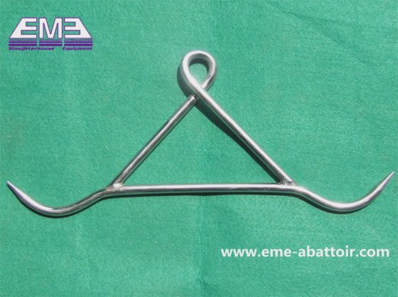 家畜屠殺場ライン二重レールプーリーフック肉処理工具アクセサリー豚屠殺機械