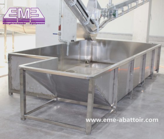 胴体接收槽 用于绵羊屠宰加工线的绵羊屠宰房设备