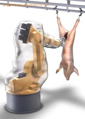 豚の解体自動分割 saw 殺処理機器