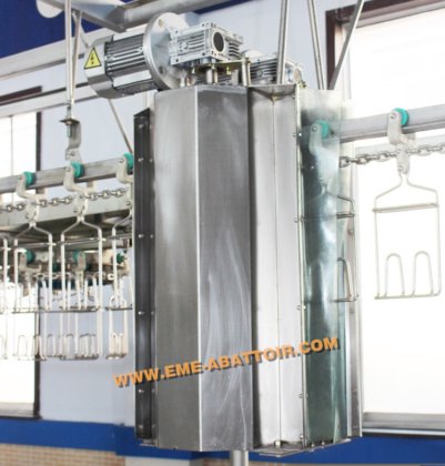 高効率フック清掃装置 自動鶏肉処理機械