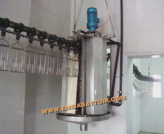 高効率フック清掃装置 自動鶏肉処理機械