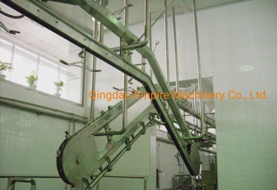 家畜屠殺処理ライン carcass 再吊り下げ傾斜リフティング機械 食肉処理ライン用の屠殺場設備