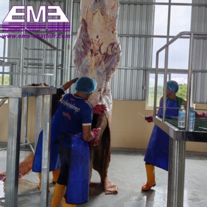 牛屠宰场牛屠宰机 用于牛肉屠宰的屠宰场设备