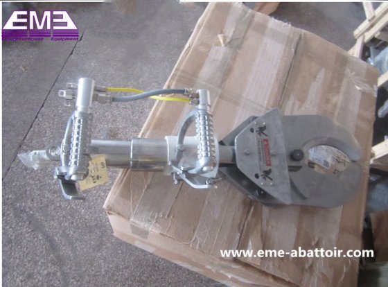 簡単操作の羊とヤギの頭と足を取り除く装置 屠殺機械