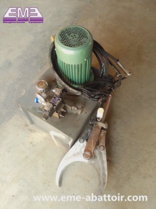 簡単操作の羊とヤギの頭と足を取り除く装置 屠殺機械