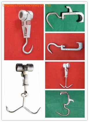 屠殺用チューブレールプーリーハンガー羊肉加工機器