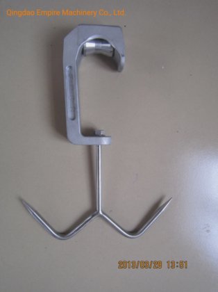 屠殺用チューブレールプーリーハンガー羊肉加工機器