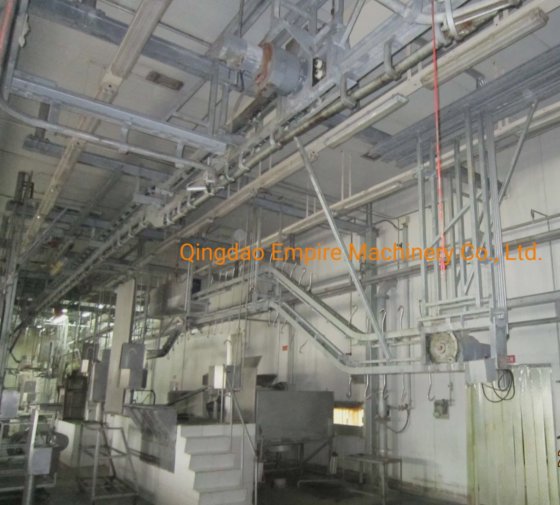 用于屠宰场的红色内脏输送机整套牛屠宰加工设备