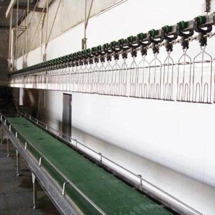 鶏の羽むしり機 スカールダー 家禽用スカールダー slaughteringにおける使用