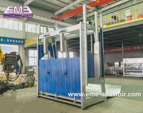 プロフェッショナル牛屠殺場機器 ハラール殺戮ボックス アバトワール用機械