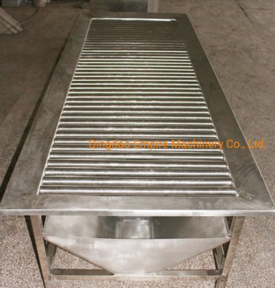 304s 羊、アルパカ、ヤギの屠殺場用ステンレス鋼製集めと殺戮のローラー台機械