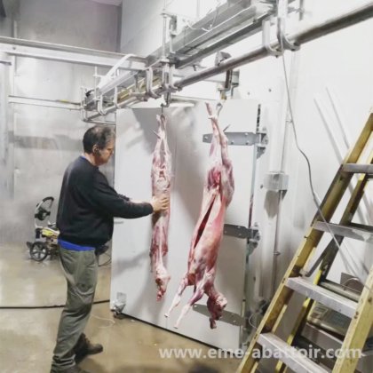 清真山羊屠宰场屠宰设备 肉类加工机械 羊屠宰场