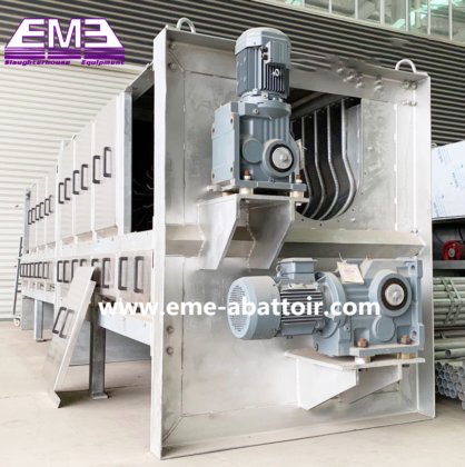 猪胴体螺旋式脱毛机 屠宰场设备