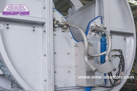 热销活牛清真宰杀箱屠宰场加工设备（用于屠宰场机械