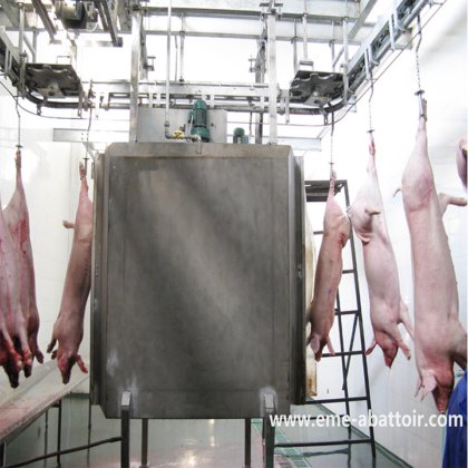 ハーフカーカス自動洗濯機豚屠殺場設備