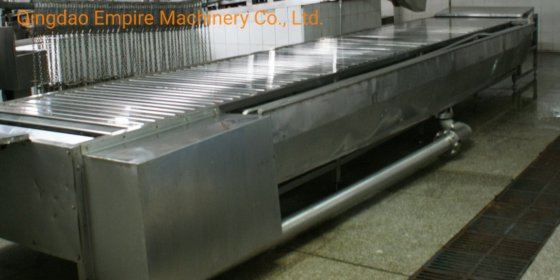 豚殺し自動搬送テーブル屠殺機器肉加工機械