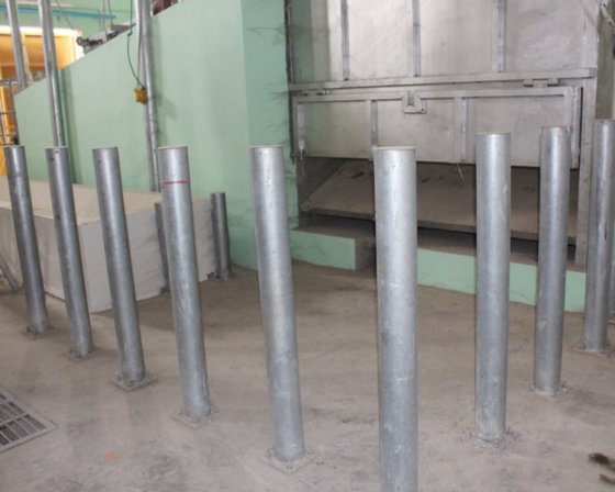 农业机械 牛屠宰线安全固定桩屠宰机