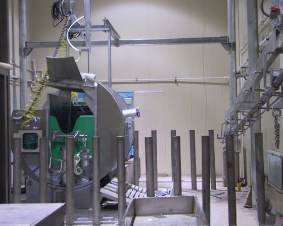 农业机械 牛屠宰线安全固定桩屠宰机