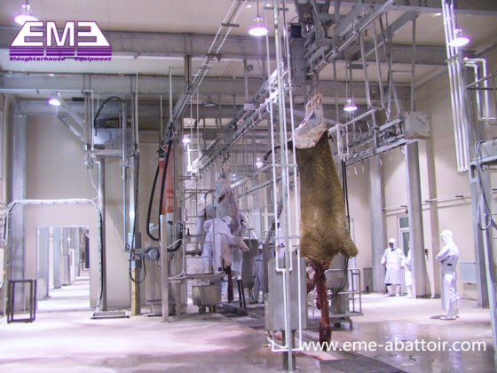 エメターンキープロジェクト牛肉処理工場用ハラール殺戮処理屠殺機器
