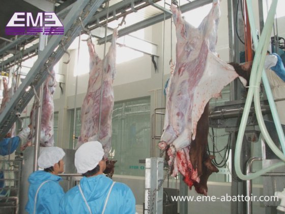 エメターンキープロジェクト牛肉処理工場用ハラール殺戮処理屠殺機器