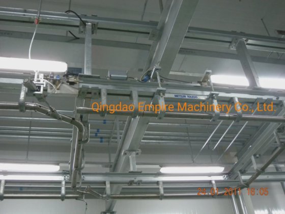 最大重量 600 公斤 用于牛羊猪的轨道重量屠宰场设备