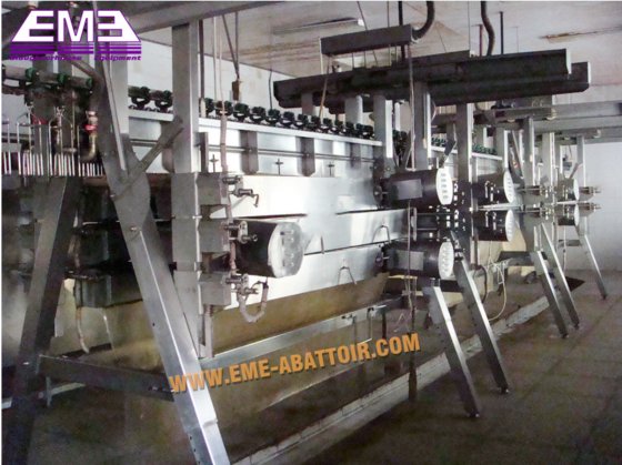 不同容量家禽屠宰场的全自动鸡鸭鹅脱毛机屠宰设备