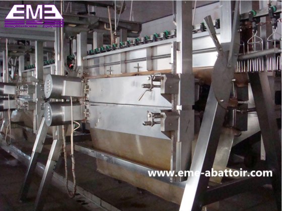 不同容量家禽屠宰场的全自动鸡鸭鹅脱毛机屠宰设备