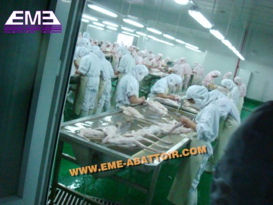 家禽设备收集台 整套鸡鸭鹅屠宰场机器出售