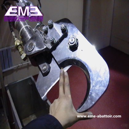 屠殺機器ツール油圧バッファローホーン蹄切り器食肉処理場用牛用機械