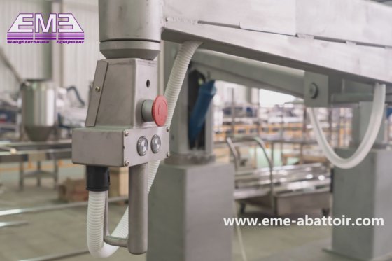 用于牛羊肉猪肉屠宰线的液压装载机械臂屠宰设备