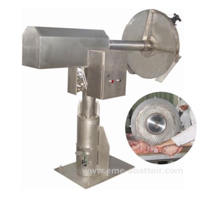 用于屠宰的自动不锈钢切肉锯 猪屠宰场设备