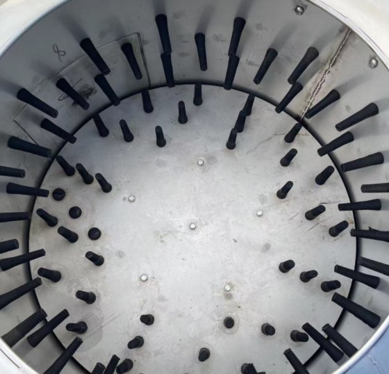 去鸡胗脂肪油装置 屠宰场加工机械 鸭屠宰设备