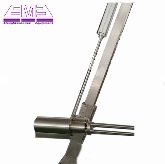 羊屠殺場 子羊皮剥ぎ機 機械