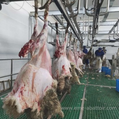 羊屠殺機器、ヤギ屠殺場用具、肉吊りフック