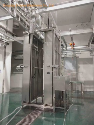 安定した運用のための屠殺肉清掃搬送機器、屠殺場用設備