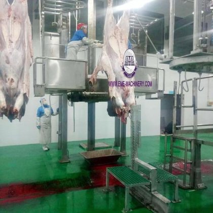 牛屠宰场设备机械 牛皮液压拉拔器