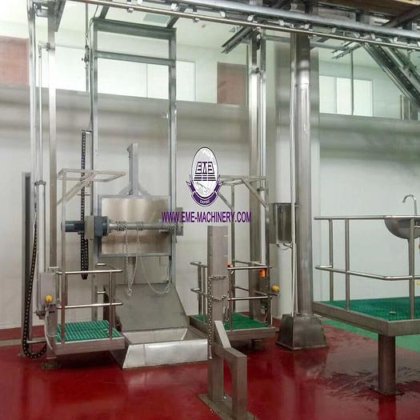 牛屠宰场设备机械 牛皮液压拉拔器