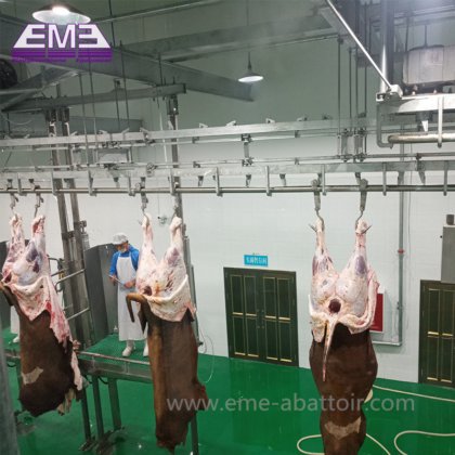 牛肉加工厂清真牛水牛屠宰场设备杀牛箱屠宰机