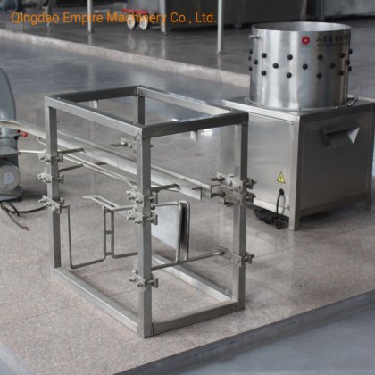 家禽屠殺場用の carcass 荷降ろし装置