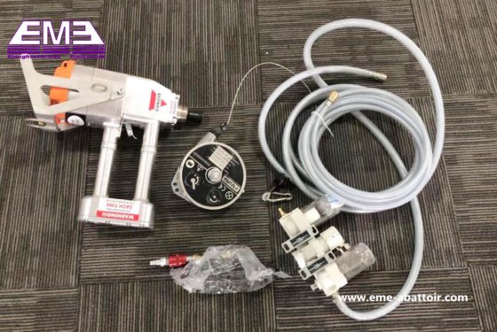 用于牛屠宰场设备的牛屠宰线气动骏马屠宰机