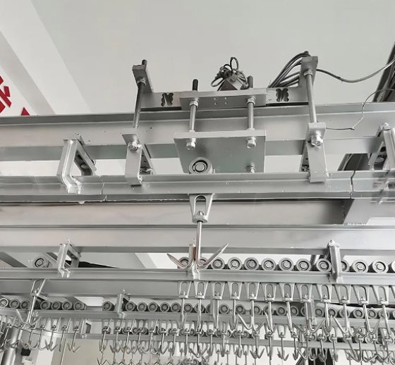 厂价交钥匙工程用于屠宰场机械的手动轨道制动器屠宰设备