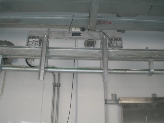 厂价交钥匙工程用于屠宰场机械的手动轨道制动器屠宰设备