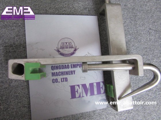 屠宰场配件 平轨滑轮钩 用于屠宰场的猪机屠宰设备