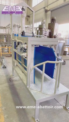 ハラール生豚スタンニングボックス殺害機器屠殺場用