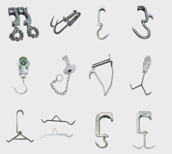 屠殺場用アクセサリー機器 共通吊りフック 牛 羊 豚