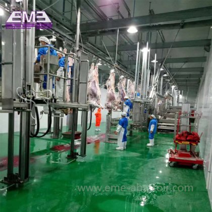 用于牲畜屠宰场的 Eme 牛肉屠宰机 牛只放血枷锁屠宰场设备