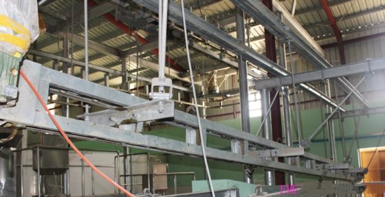 牵牛机 用于加工生产线的牲畜屠宰场设备