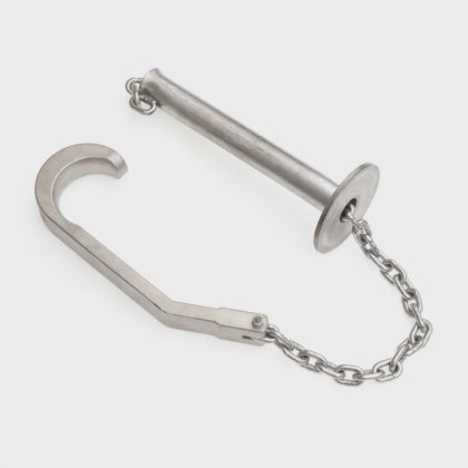 牛屠宰机械用的牛放血卸扣和循环导轨