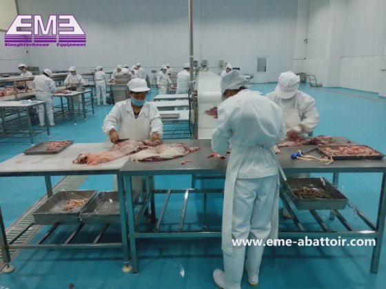 工場設備 304s 回転ピジョンホール テーブル 家畜